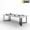 SP-2 2200х1400 Белый Премиум/Графит муар/С розетками