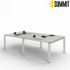 SP-1 2200х1600 Белый Премиум/Белый муар/С розетками